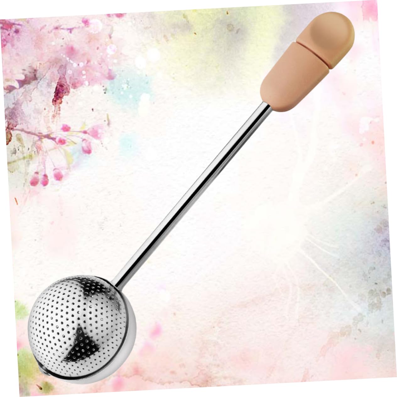 MOLUCKFU Portable Tea Infuser Stainless Steel Mesh Tea Strainer Easy to Use Clean