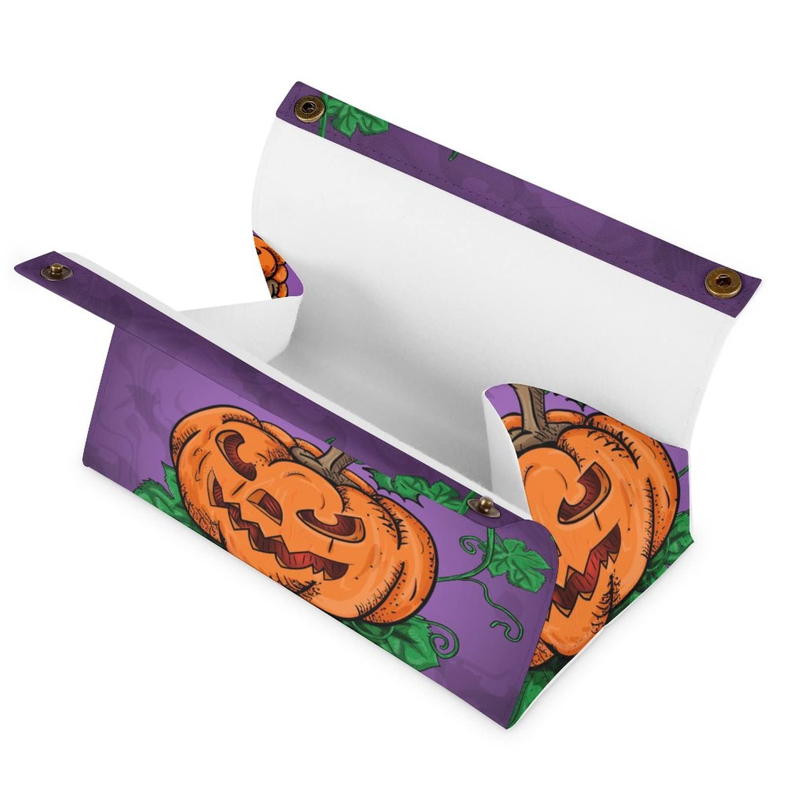 Halloween Kürbis Taschentuchbox - Süß & Gruselig