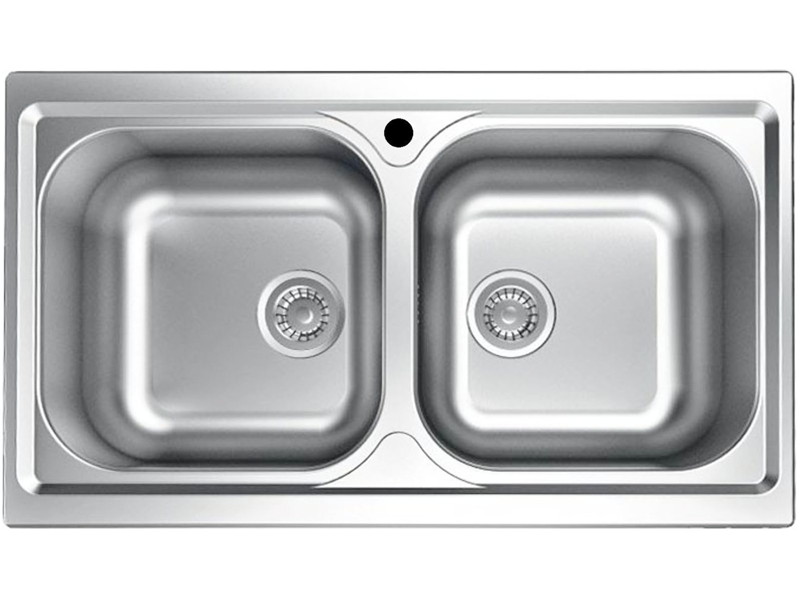Apell TM862IPC ATMOSFERA 2 Vasche 86x50 Lavello Inox