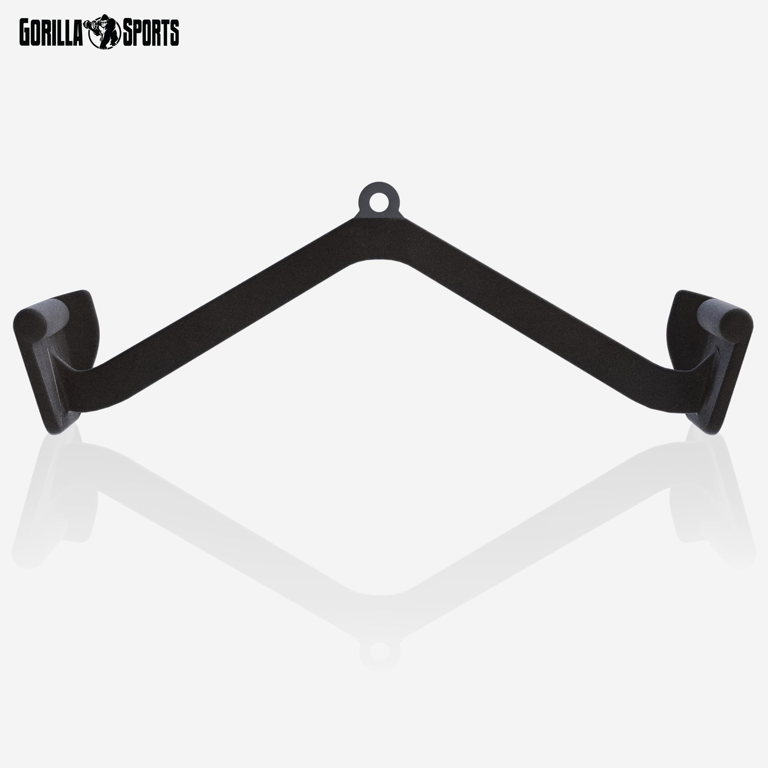 GORILLA SPORTS Maniglia Parallela Per Cavi - Acciaio Cromato, Carico 200 Kg, Presa Antiscivolo - Foto 9