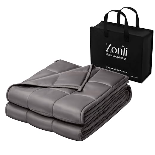 ZonLi 20 lb Bamboo-Style Cooling Blanket