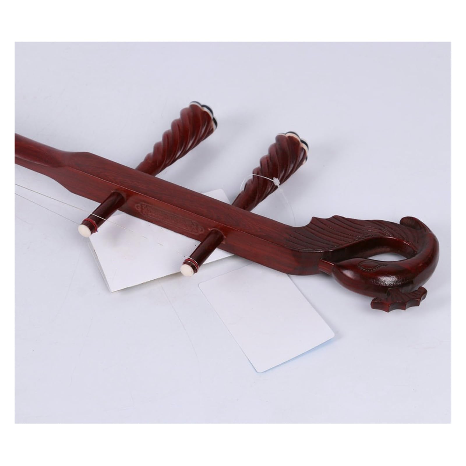 Instrument Erhu Ethnique Classique Fait À La Main En Bois De Rose Hexagonal Avec Ensemble Complet D'accessoires Professionnel Erhu