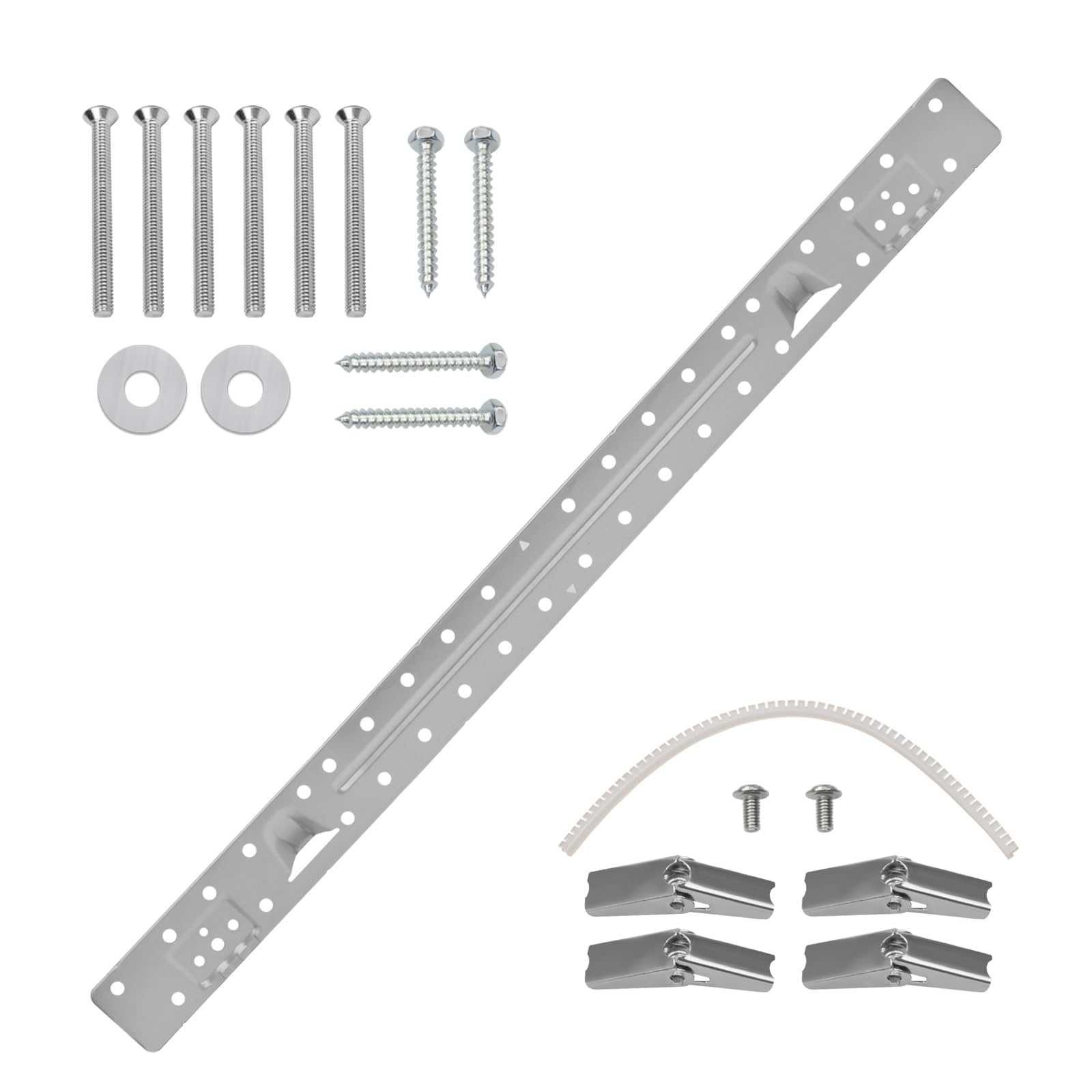 W11025649 AP6245752 Microwave Wall Mount Plate Kit for Whirlpool Kitchen-Aid Maytag Microwave Mounting Bracket W10440498 AP6245752 (with Hardware Screws Bolts)