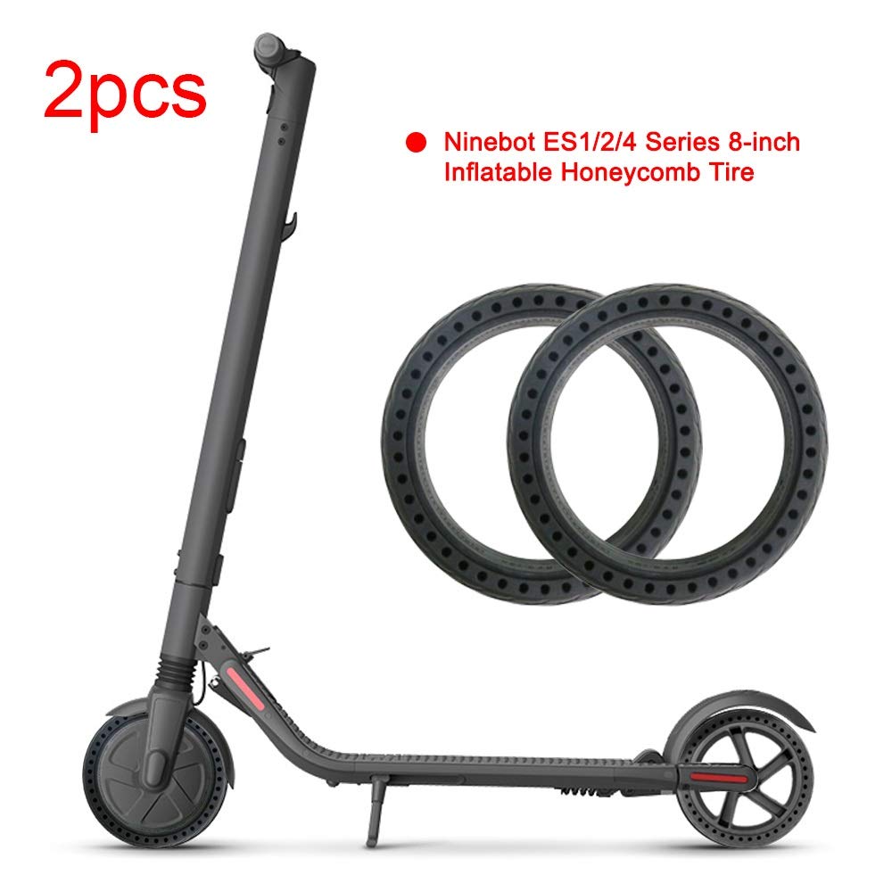 Tire Pro 2 Stück 8 Verbesserter verdickter Reifen, for Xiaomi, Mijia ES1 ES2 ES4 Elektroroller-Radreifen explosionsgeschützt Roller-Ersatzreifen(2pcs)
