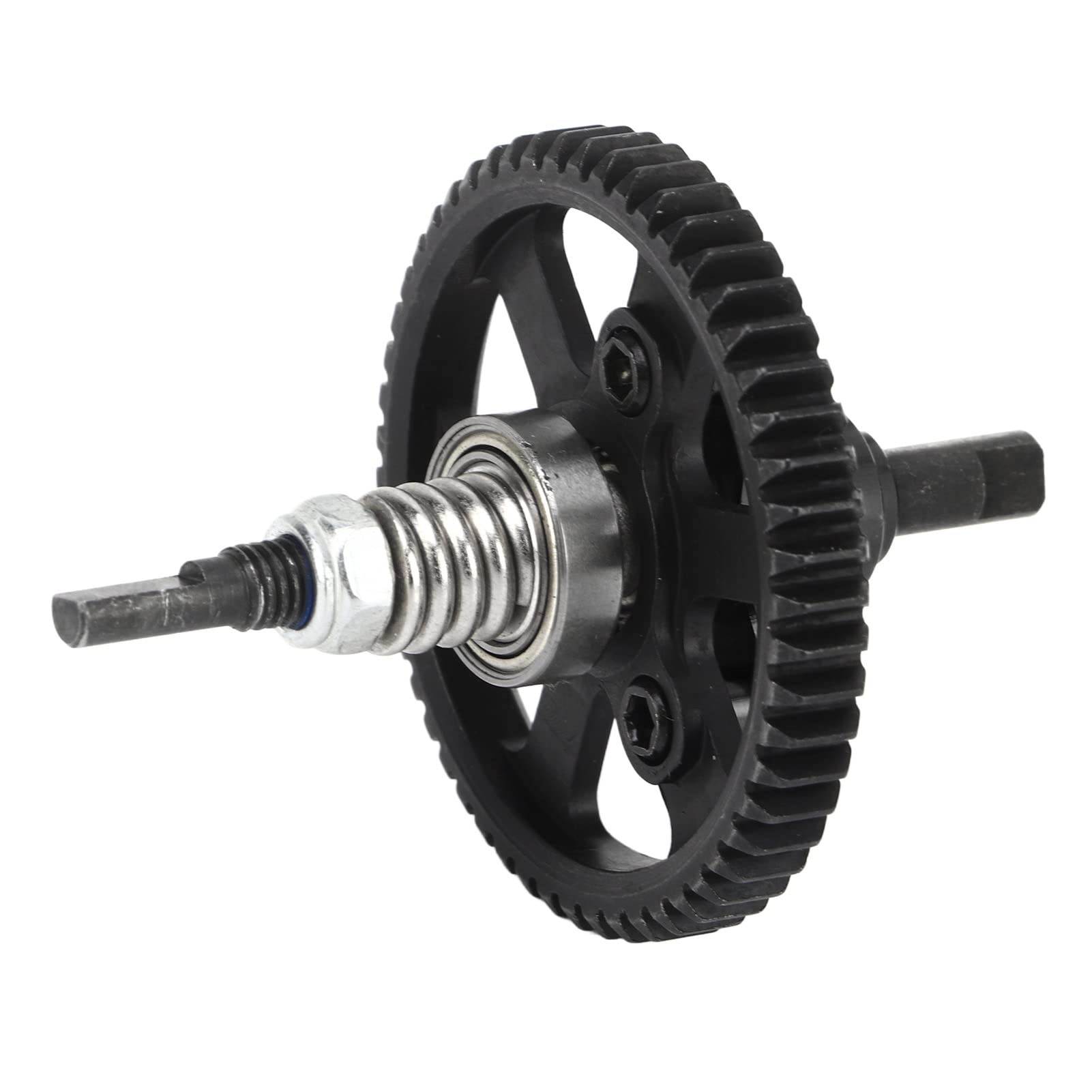 Differential-Rutschkupplung, 54T Aluminium-Stahl-Differenzialgetriebe-Rutschkupplung, 3 Farben für Traxxas Slash 4x4 1/10 RC Car, Karosserie-Zubehör