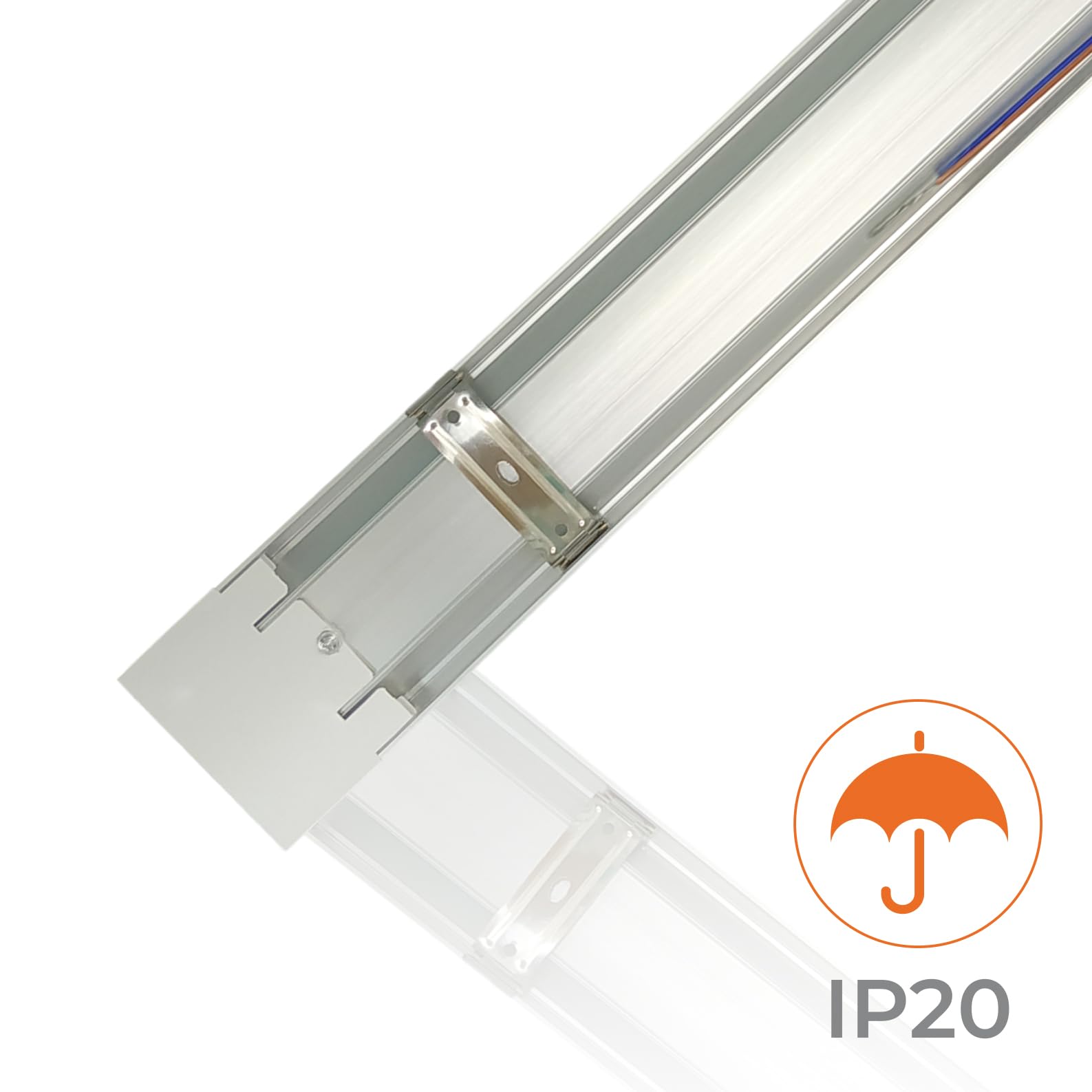 LED ATOMANT Pack 5x Pantalla Luminaria LED integrado 150cm 48W Blanco Frio 6500K 4800 lumenes