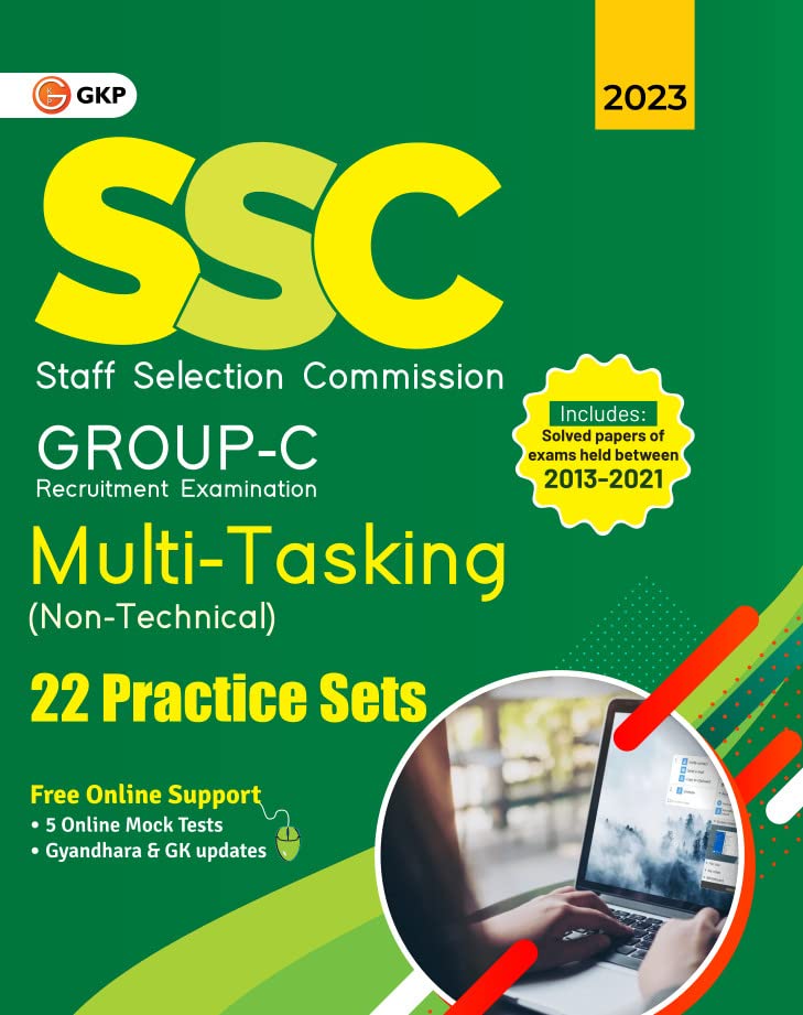 SSC : Group C Multi-Tasking (Non Technical) - 22 Practice Sets eBook ...