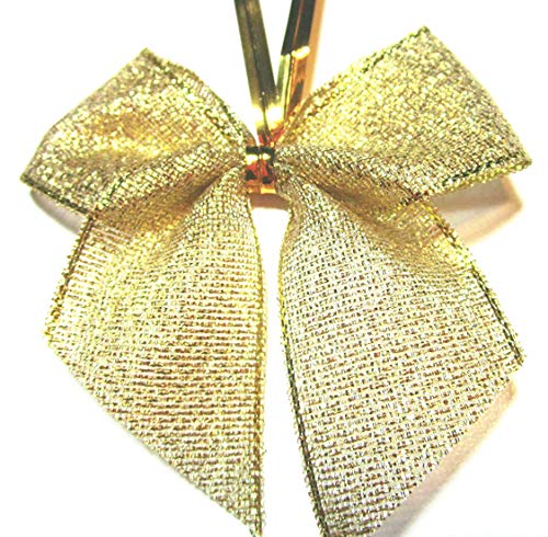 CaPiSo 24 Pezzi Fiocchi Raso Nastro 6 cm con Clip