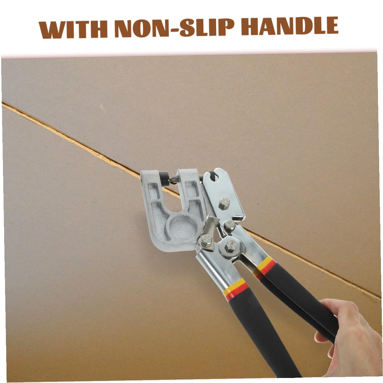 Pinza de Acero para Instalar y Sujetar Perfiles Metálicos en Drywall
