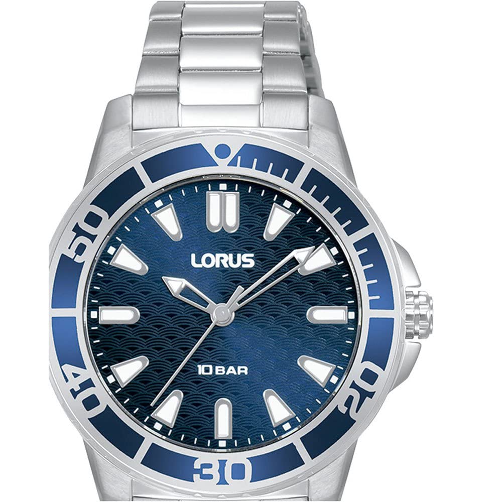 Lorus Orologio analogico al quarzo da donna con bracciale in metallo