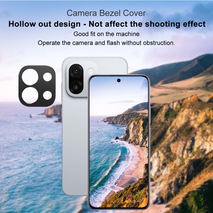 Image of 4youquality Back Camera Lens Protector Compatible with OnePlus 15 5G Black (1 Pack) | 9H Tempered Glass Camera Guard | Military-Grade Anti Scratch Protection | Ultra Clear HD Lens Film | Bubble-Free Easy Installation | Case Friendly