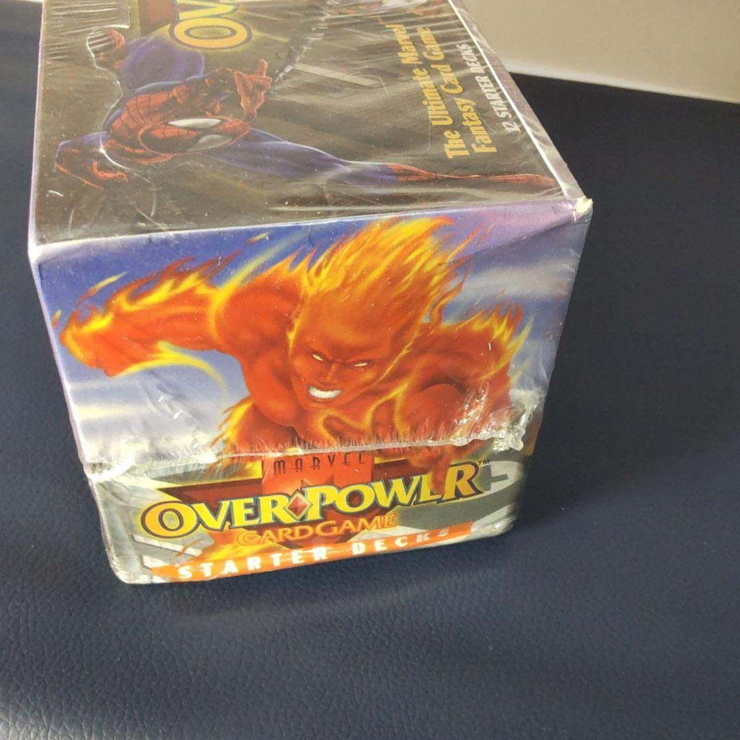 Amazon.co.jp: MARVELカード ゲーム OVERPOWER 1995年物 : パソコン 