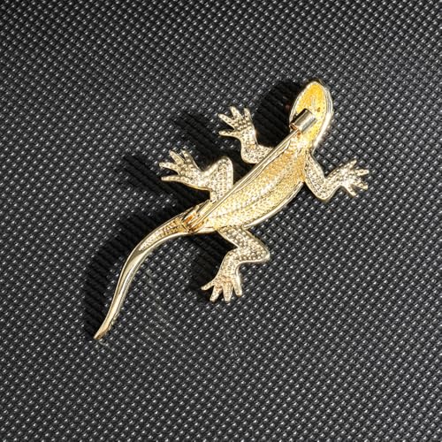 Image of women's animal brooch, rhinestone pearl cubic zirconia high-end temperament animal insect brooch clothing paired with jackets, pins, brooches suitable for women and girls