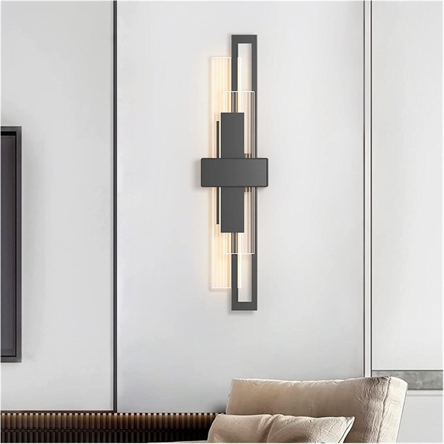 HXYSXHJUO Wall lamp, Modern Lamp Gold Bedroom Bedside - Minimalist Living Room Background Aisle Lamp, Pendant Light