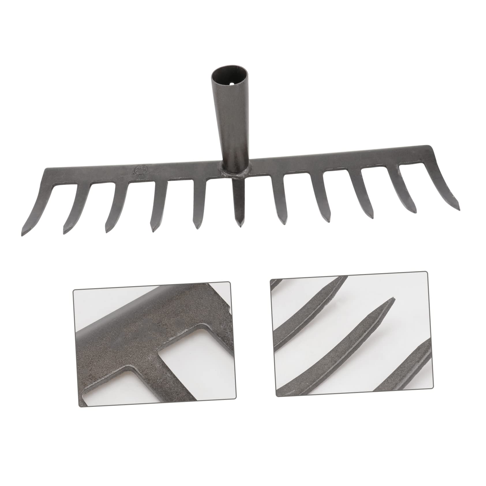 1stück Robuster Gartenrechen Praktischer Rechenkopf Für Effektives Jäten Und Bodenbearbeitung Für Gartenarbeit Mit Langlebig Und Strapazierfähig