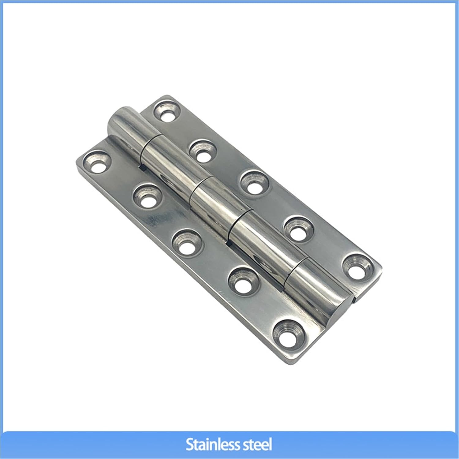 304 Stainless Steel Heavy Duty Large Hinge for Industrial Machinery Engineering Vehicles and Large Trucks 1Pcs