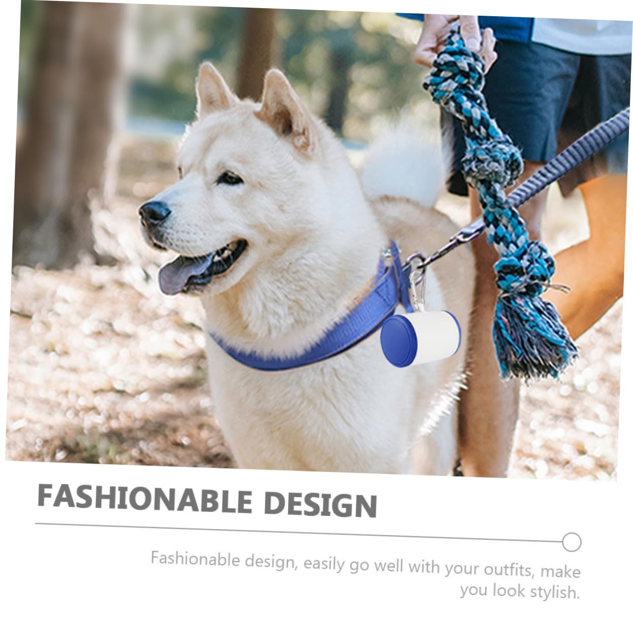 INOOMP 4 Stück Snack-Tasche Hund Halter für Haustierkotbeutel Spender für Haustiermüllbeutel Outdoor-Futterbeutel für Haustiere Hündchen Leine Kettenblatt Aufbewahrungskiste pp