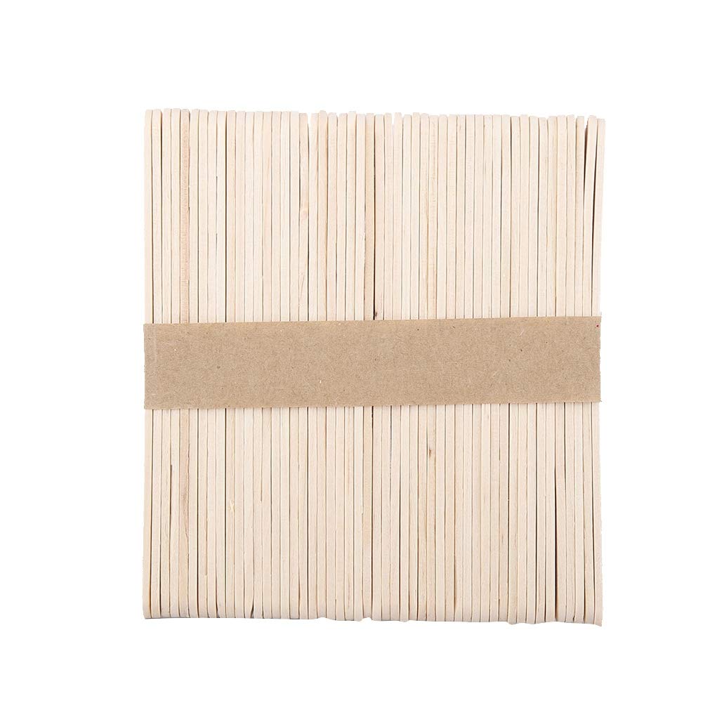 Generic Moldes para Paletas de Helado de Acero Inoxidable 304, Máquina para Hacer Paletas de Hielo DIY a Prueba de Fugas de 6 Cavidades con Cepillo y Kit Casero Fácil y Seguro para Niños