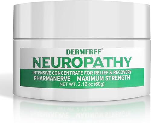 Crema para aliviar el dolor neuropatía nervioso con efecto refrescante, máxima resistencia para pies, manos, piernas, músculos, articulaciones,