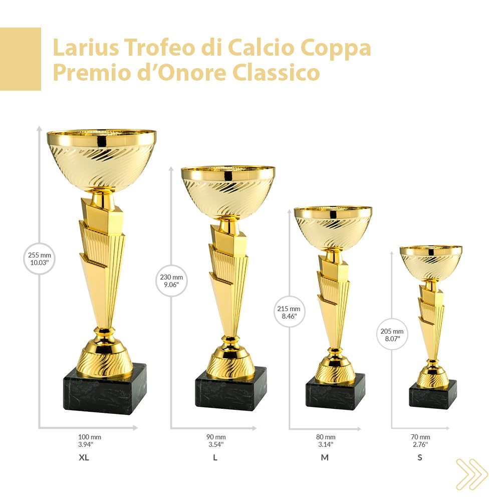 Larius, Coppa d'Onore Classic Cup, Premio Trofeo