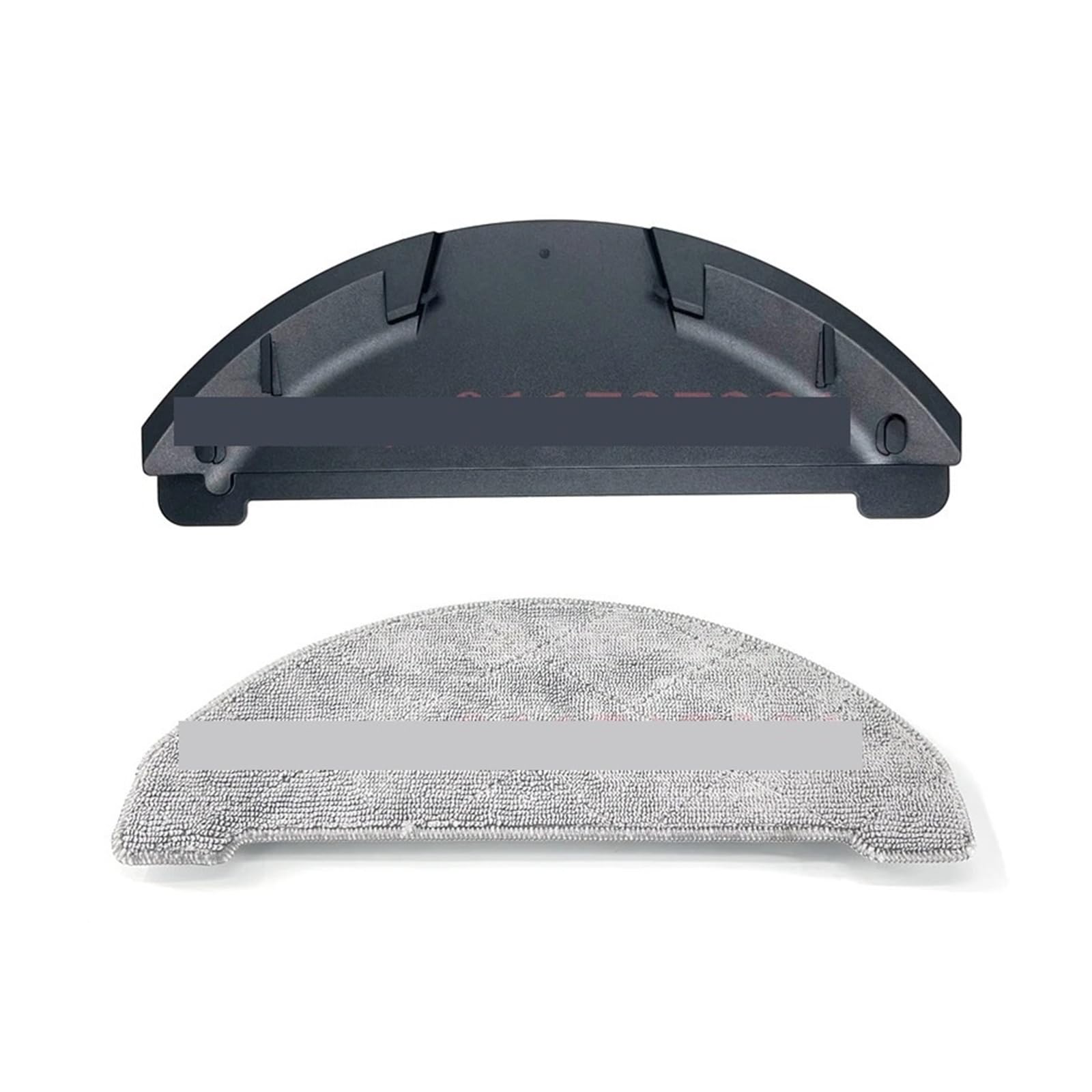 FWQDBE Mop Board Haul Rack Shell + Mop Cloth?Compatible for HONITURE Q6 Pro Robot Vacuum Cleaner Parts Cleaning Mop Frame Board Replacement Kit(Set 2)