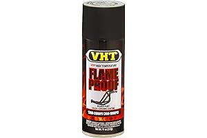 VHT Flameproof Coating, Flat Black