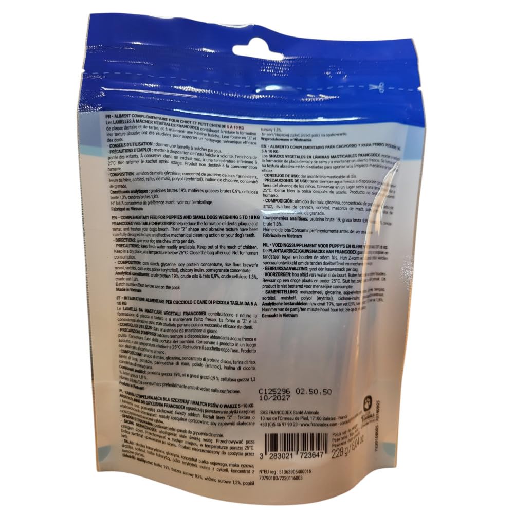 Francodex Snack Igiene Dentale Cane Piccolo
