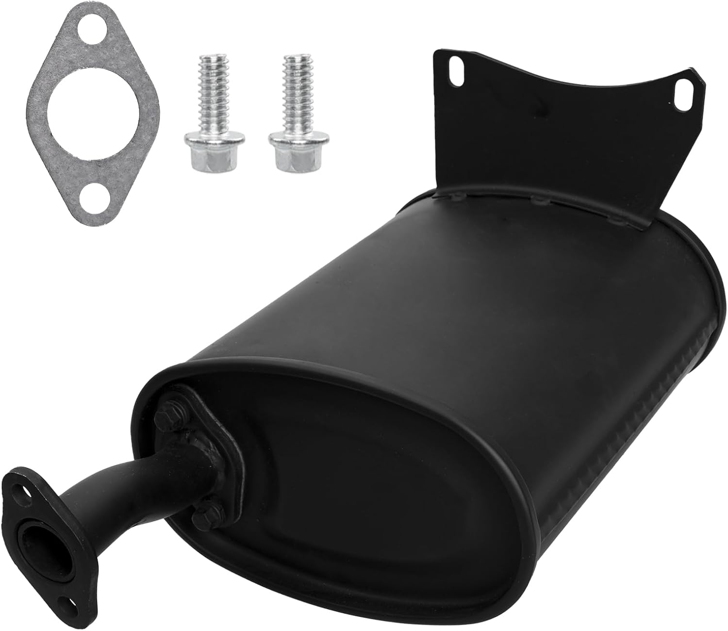 Generator Muffler Compatible with Honda GX340 GX390, Clone 420cc - 459cc, Predator 56170-56171, Champion CSA40017 Exhaust Muffler Silencer