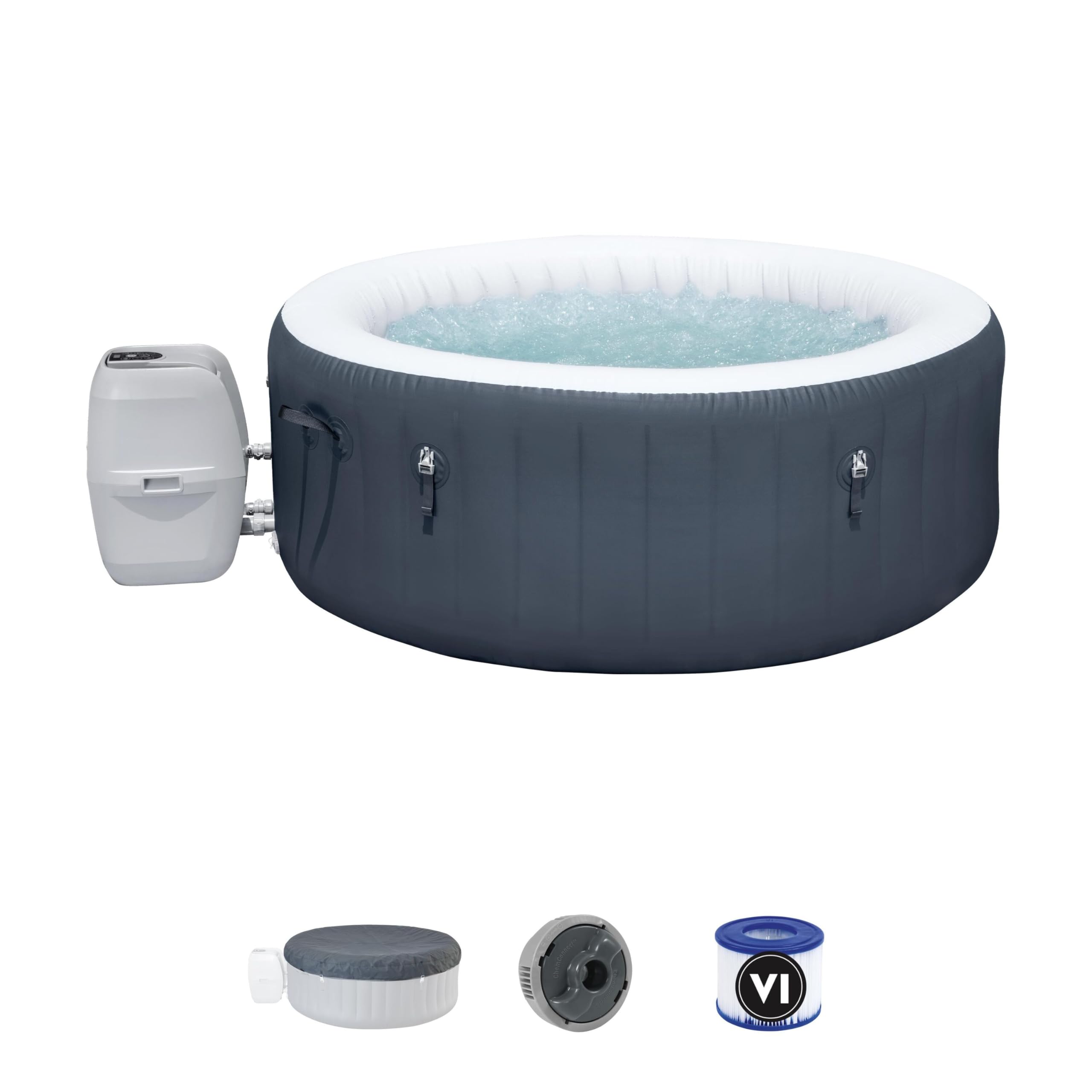 Bestway Spa Gonflable Rond Lay-​Z-​Spa Baja Airjet 2-​4 Personnes