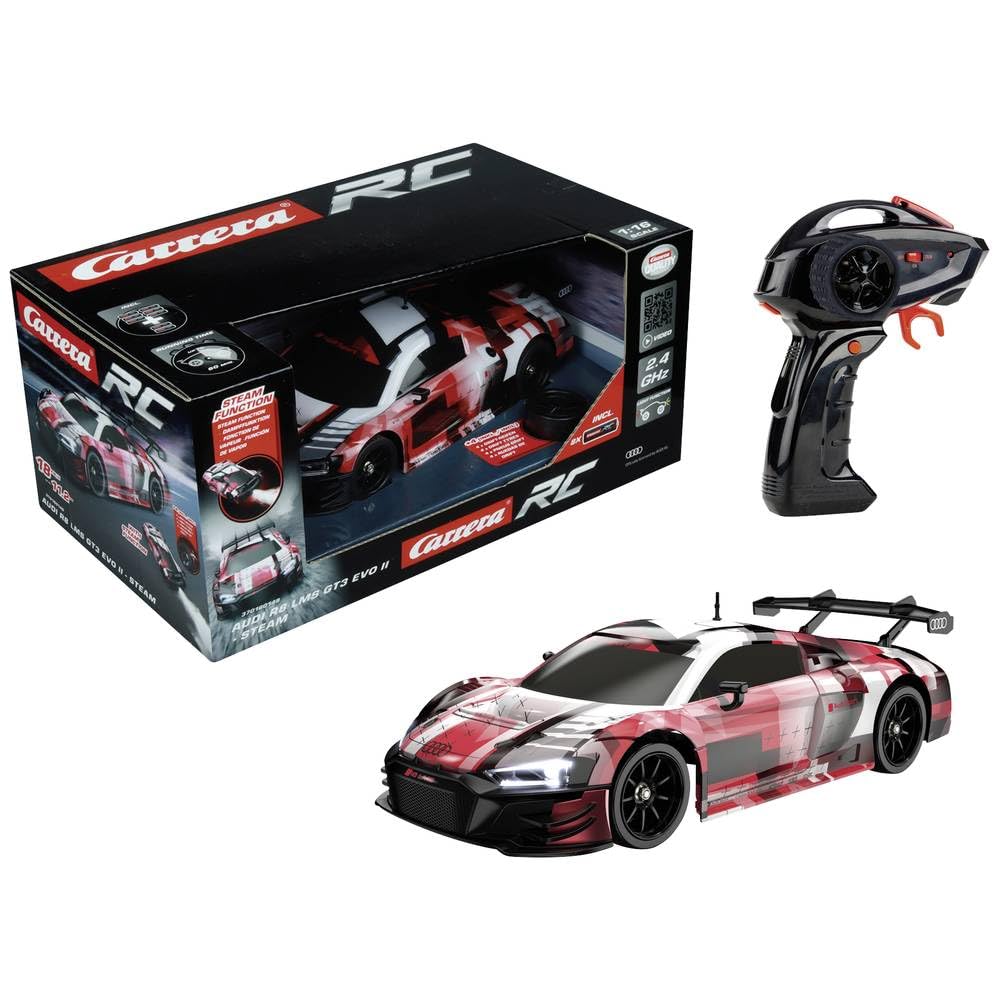 Carrera - 370160148-2.4GHz Audi R8 GT3 LMS Evo II - Vapore