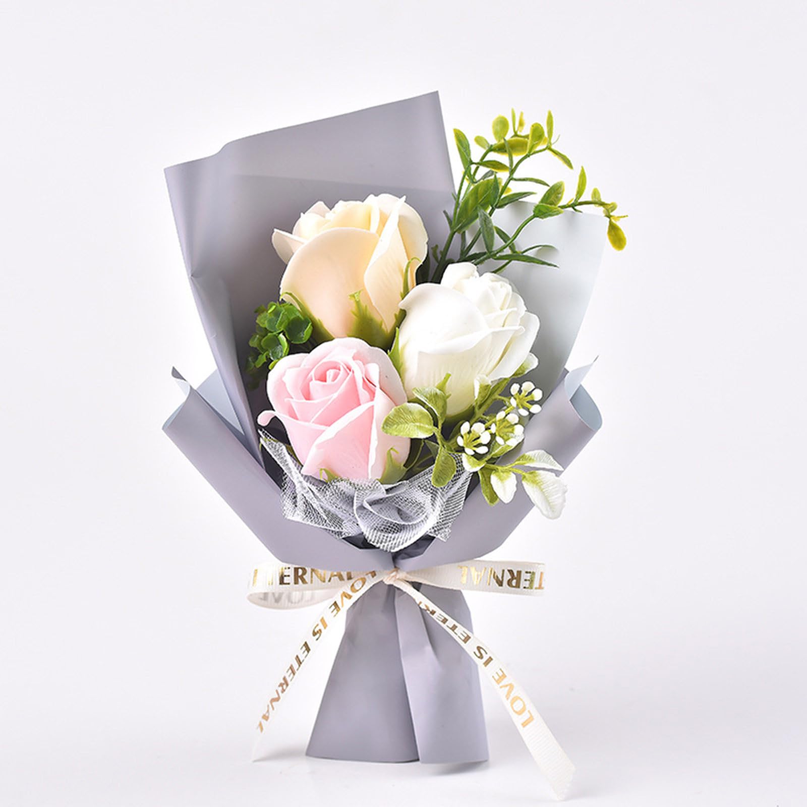 Amazon.co.jp: ソープフラワー 花束 卒業式 造花 母の日 誕生日 敬老の