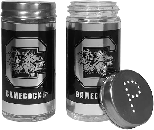 Siskiyou Sports NCAA South Carolina Fighting Gamecocks Black Salt & Pepper Shaker South Carolina Fighting Gamecocks, talla única, negro