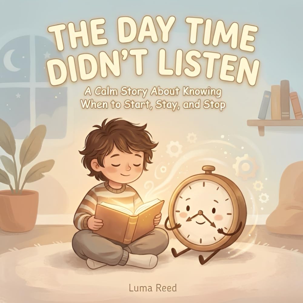 The Day Time Didn’t Listen: A Calm Story About Knowing When to Start, Stay, and Stop