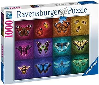 RavensburgerÂ Winged Things 1000 Piece Jigsaw Puzzle for Adults - 16818 - Every Piece is Unique, Softclick Technology Means Pieces Fit Together Perfectly