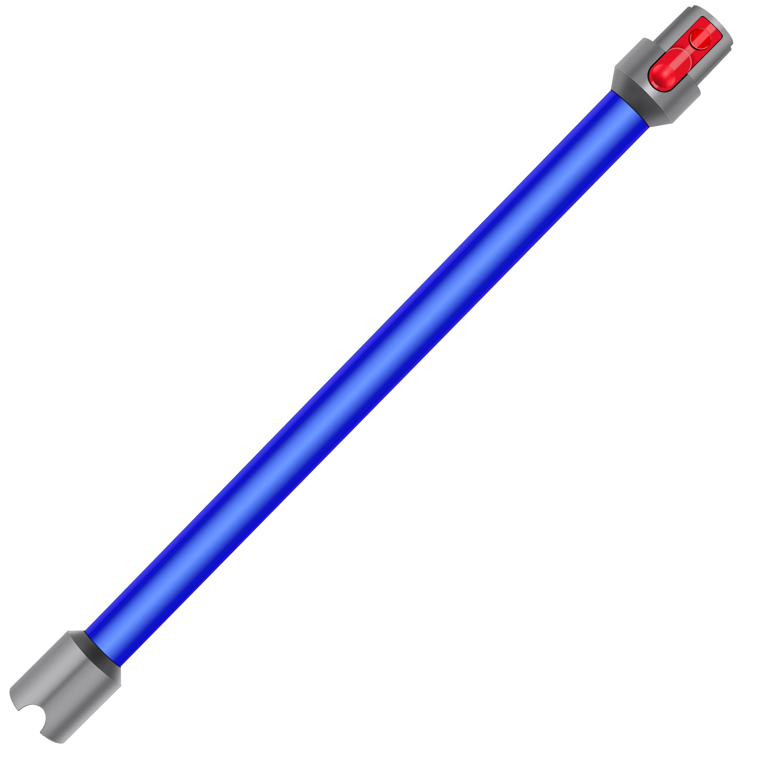 Tubo Extensión compatible con Dyson V7 V8 V10 V11 V15 Barra Telescópica de Aluminio, Longitud 72 cm, conector de Liberación Rápida – Azul