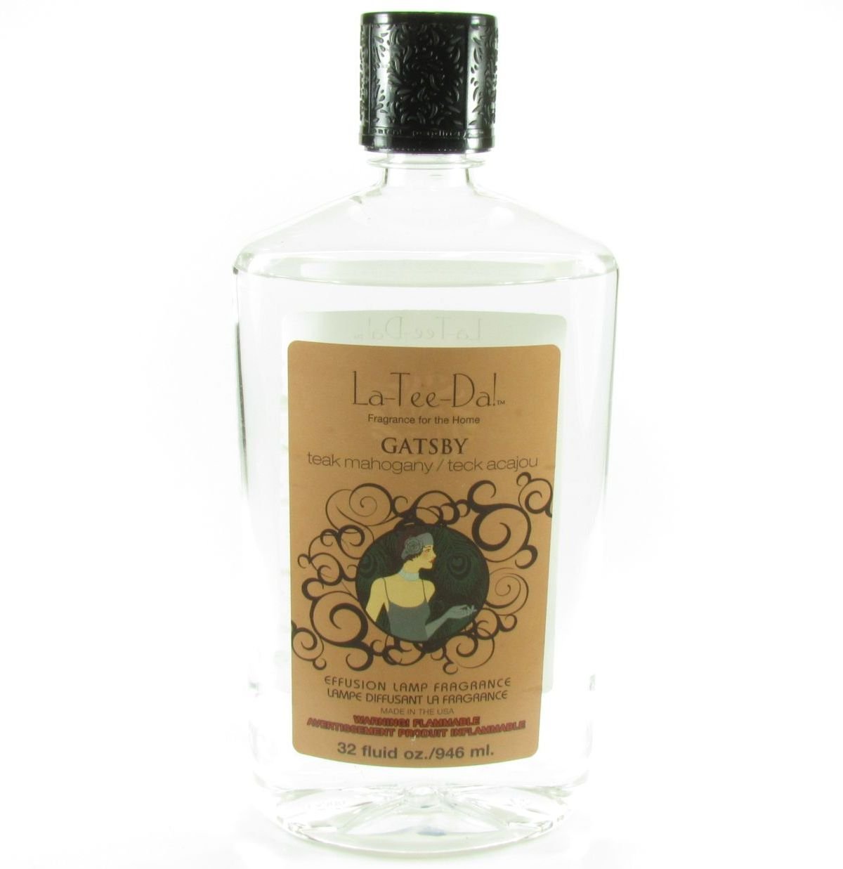 32 Oz. Gatsby- Teak Mahogany Fragrance lamp Oil