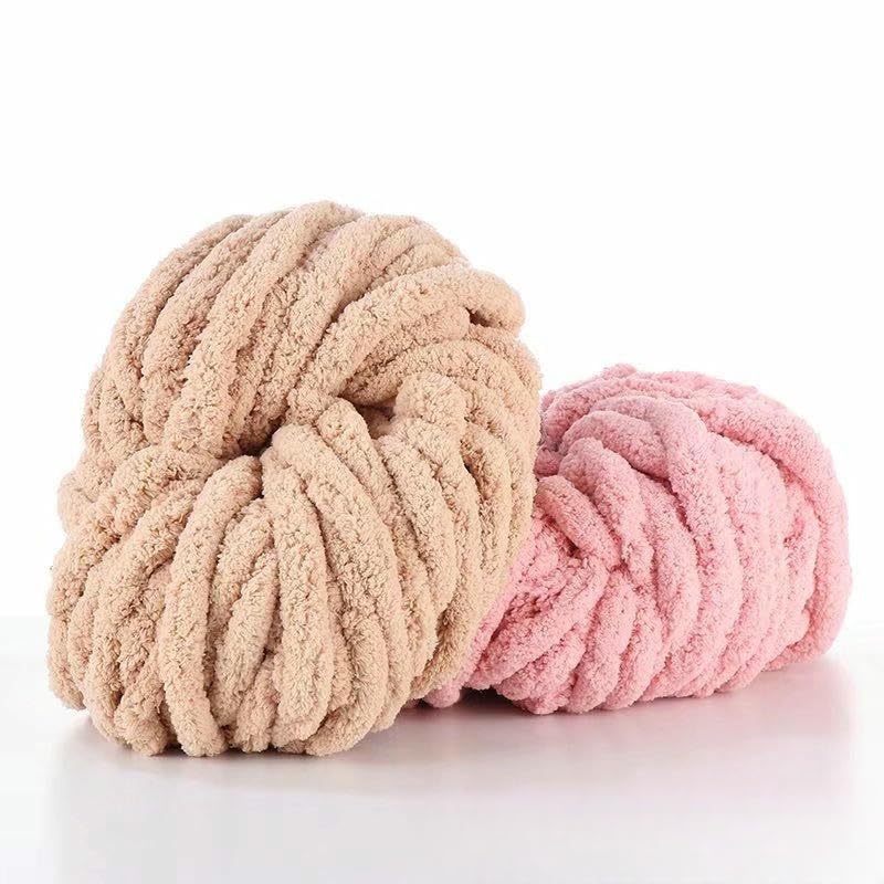 6/12 rolek 250 g, kolorowa, gruba przędza do szydełkowania, puszysta i miękka, bardzo gruba przędza do samodzielnego wykonania szalików, czapek, koców, legowisk dla zwierząt domowych i mat