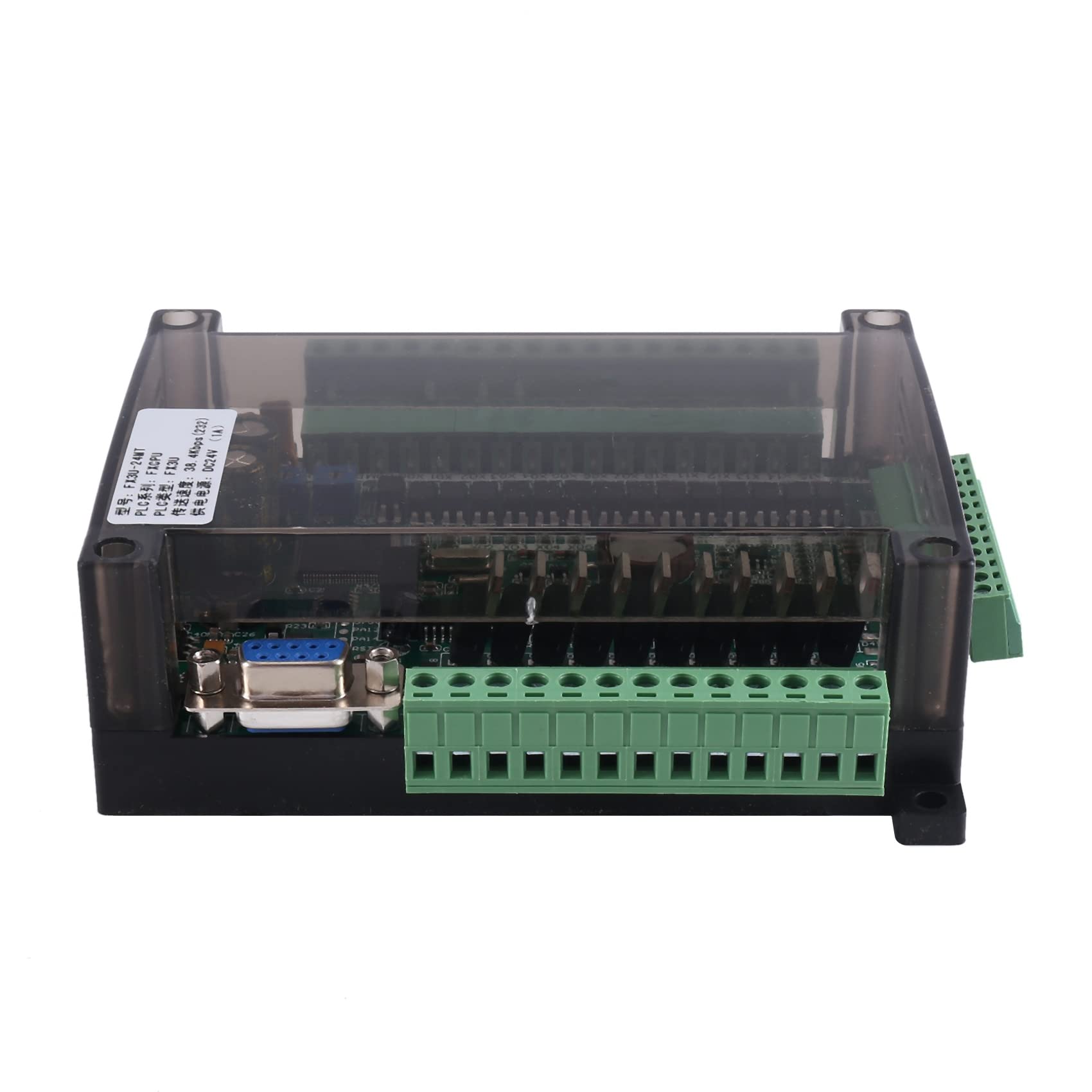 1 PCS FX3U-24MT PLC Scheda di controllo industriale 14 Input 10 Uscita 6AD con 485 Comunicazione e (B)
