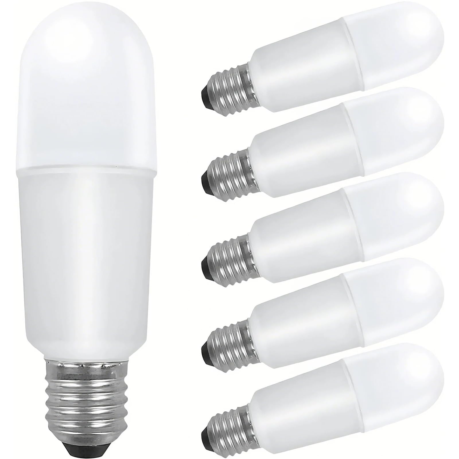 Paquete de 6 Bombillas LED Regulables, Equivalentes a 100 Vatios, 5700K, 1400 Lúmenes, Casquillo de Rosca E26.(13W,Warm)