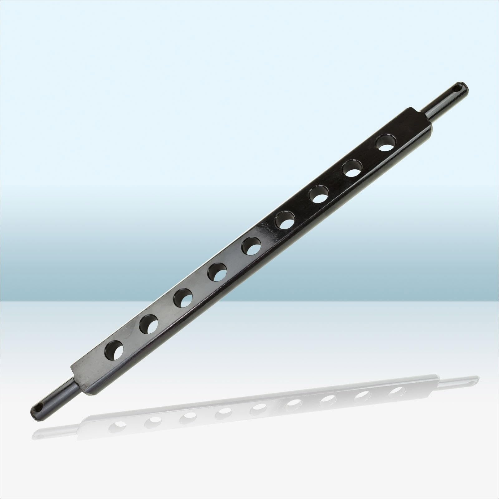 Drehsicherung Kat 2 für Ackerschiene | 800 mm Kugelkopf Kugelkupplung | Sicherer Halt für Traktor & Anhänger | Aufnahme Kat 1 und 2 | 205x75x105 mm