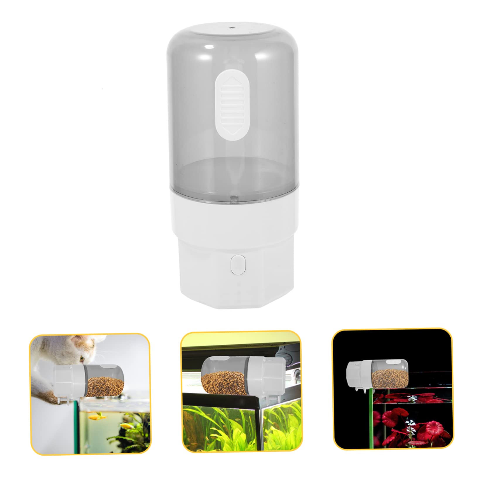 Amazon | DRESSOOS 自動魚餌器 魚缸用可能な電動フィーダー 錦鯉