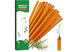 Mintronella Mosquito Patio Sticks/Natural - U.S.A Made 100 Pack