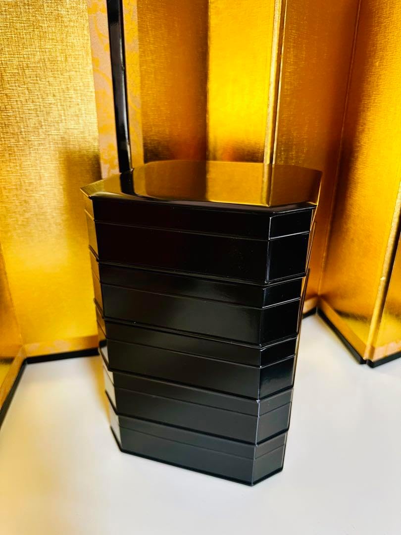 縁高重　重箱　漆器　木製　5段重 縁高重 重箱 漆器 木製 5段重 縁高重 重箱 漆器 木製 5
