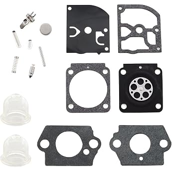MCHNIC Carburettor Gasket Diaphragm Repair Kit for Stihl FS 38 45 55 46 FS38 FS45 FS55 FS46 HS45 BG45 BG85 MM55 BT45 C1Q-S66