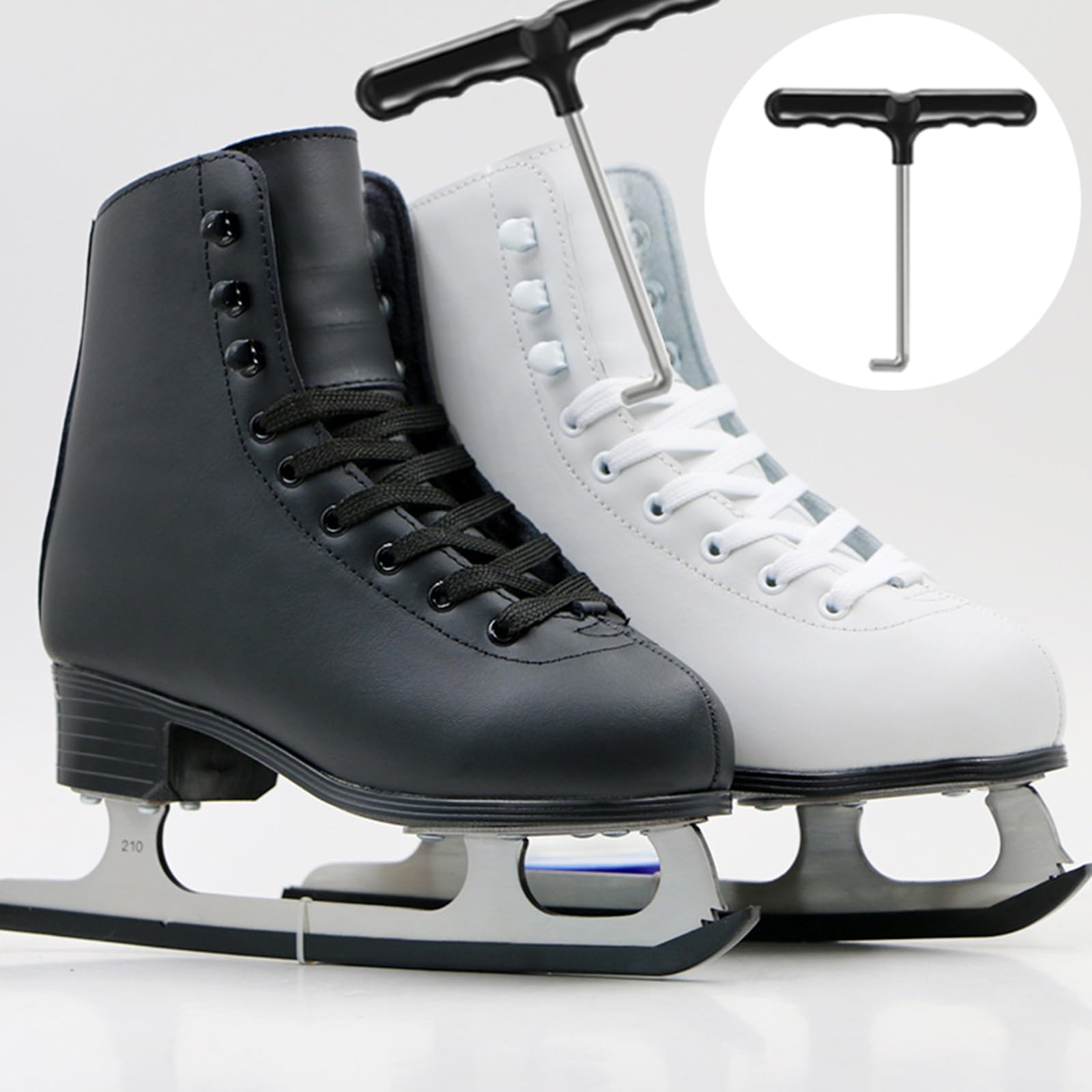 3 Pcs Iron Skate Shoe Hook Lace Puller Tightener Pulling Tool Tightening Tools - View #2