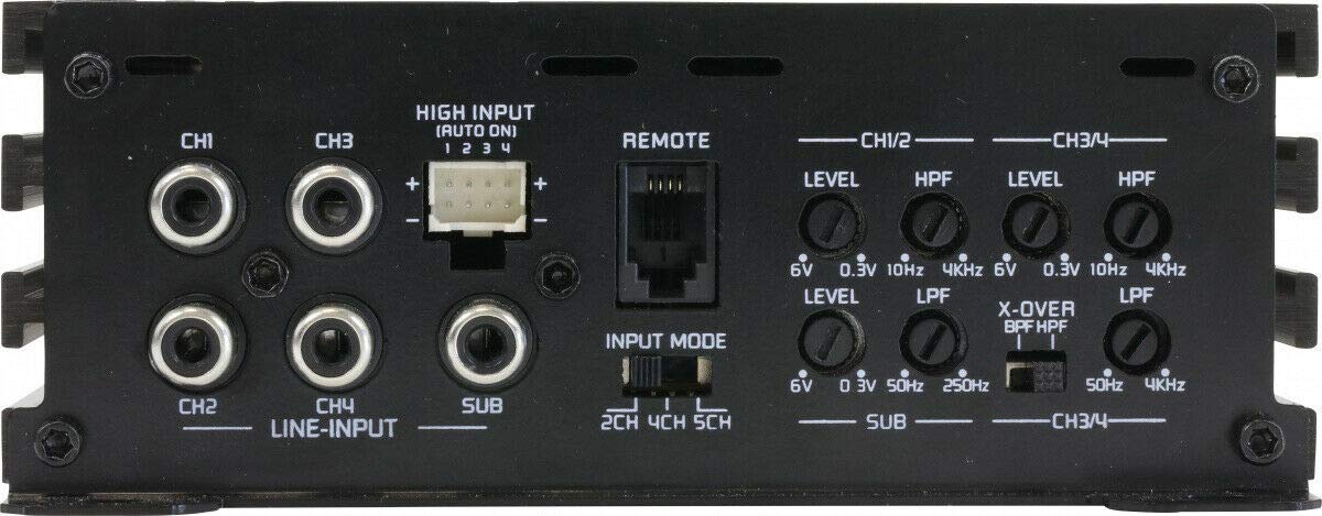 GROUND ZERO GZHA MINI FIVE Amplificatore 5 Canali 1200 WATT Classe D dimensioni Compatto