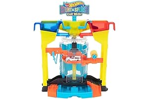 Hot Wheels Mattel Stunt and Splash Kids Car Wash Playset