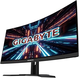 Gigabyte G27QC A 27 Inch Curved VA 1500R FHD (2560 x 1440) 165 Hz Adaptive Sync Gaming Monitor