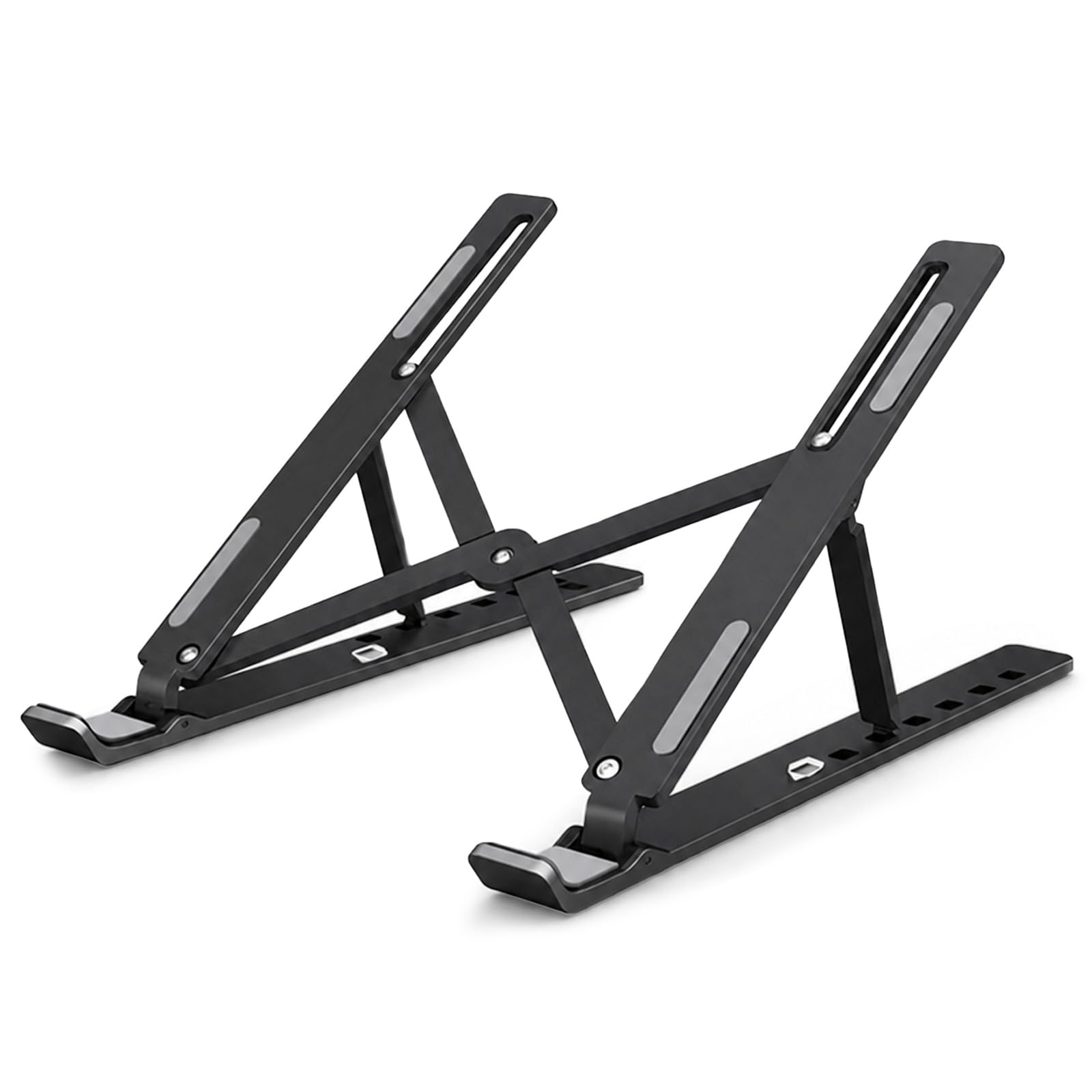 1 Piece Laptop Stand, Foldable Laptop Riser, Portable Computer Holder