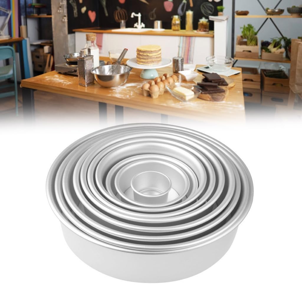 Moldes confiables para pasteles moldes para hornear moldes de aleación de aluminio, moldes fáciles de usar, accesorios para hornear para productos horneados